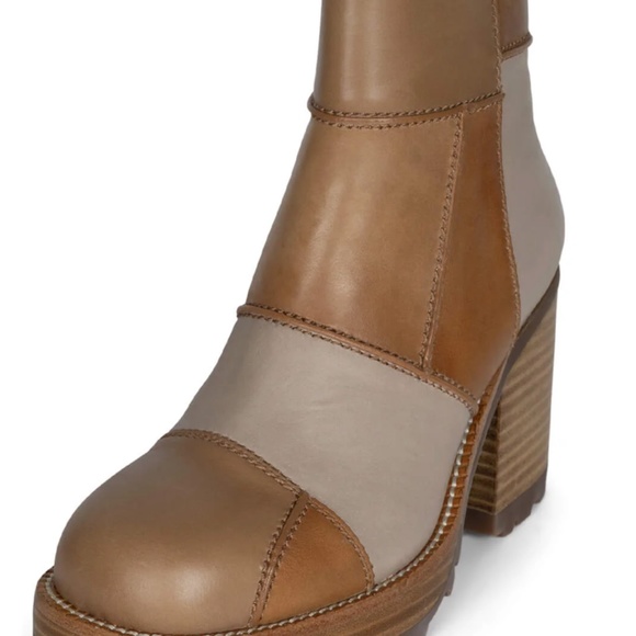 jeffrey campbell abundnt-lc brown never worn 7.5 - Picture 3 of 3